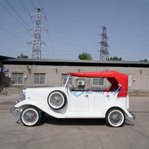 Voiture électrique vintage à prix d'usine, véhicule de tourisme rétro électrique pour les visites en zone touristique, à vendre - Product Image 2
