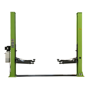 Lève-voiture hydraulique robuste 4000 kg, élévateur de voiture à 2 poteaux pour plafond bas 5000 kg, capacité 10000 livres pour garage domestique - Product Image 2