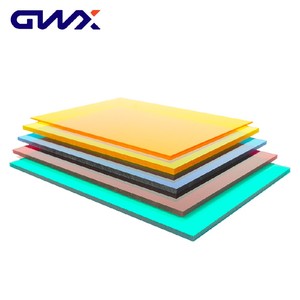 GWX Moderno Baixo Preço Anti-Scratch 1mm-20mm Folha de Policarbonato 4X8 Painéis de Parede UV Sólidos PC para Estufa Telhado Verde Cor - Product Image 5