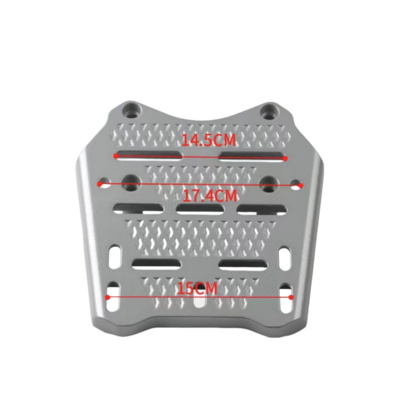 Gran contrapunto de aluminio de plata PCX