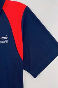 Venta al por mayor 100% algodón antiarrugas para Polo para hombres logotipo bordado personalizado patrón sólido Golf camiseta Jersey tela - Product Image 4