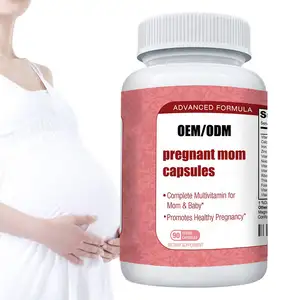 女性の受精卵カプセル妊娠中の女性はマルチビタミンを完成させます天然出生前ビーガンカプセル妊娠健康サポートピル