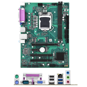 Placa Base Industrial Feifan B75 Nueva ITX LGA 1155 para CPU Core, DDR3 16GB, COM, M.2, Escritorio, Verde, 25x19CM, Doble B75 Industrial - Product Image 1