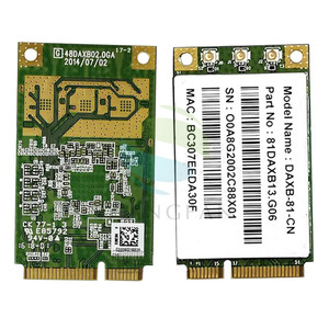 Cho Broadcom BCM94360MC Mini <span class=keywords><strong>PCI</strong></span>-E Dual Band 2.4G & 5G 802.11AC A/B/G/N Thẻ Mạng Không Dây 1300Mbps Máy Tính Xách Tay Cho Win10 - Product Image 2