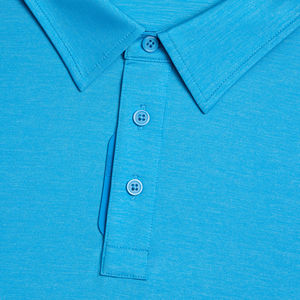 Logotipo personalizado Sublimación de lujo Golf 92% Poliéster 8% Spandex Polo de manga larga de gran tamaño para hombres - Product Image 5