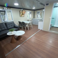 Casa Contenedor Plegable y Expandible de 40 pies, Personalizada por Fábrica China, Casa Prefabricada Portátil, Construcción Rápida, Edificio Modular Móvil