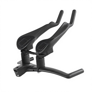 Guidon aérodynamique en fibre de carbone BXT pour <span class=keywords><strong>triathlon</strong></span> et contre-la-montre, adapté aux vélos de route - Product Image 1