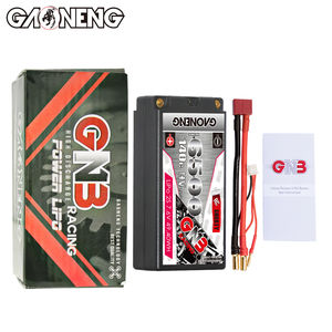 GNB GAONENG 6500MAH 2 S HV 7.6V 140C Pendek Shorty Pack 5.0Mm Peluru Keras Kasus RC LiPo Baterai 1:10 Skala 1:12 RC Balap Mobil LiHV - Product Image 6