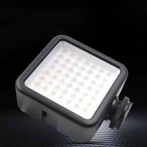 Mini Lampe Vidéo LED Portable 5W 6000K 49 LED pour Vlog, Lumière d'Appoint pour Trépied de Caméra avec Trous de Fixation 1/4 Pouce pour <span class=keywords><strong>YouTube</strong></span> - Product Image 5