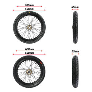 Juego de Ruedas de 17*1.6 Pulgadas para SURRON Light Bee Supermoto, Juego de Ruedas para Carretera - Product Image 5