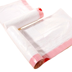 أكياس قمامة بلاستيكية كبيرة قابلة للتحلل الحيوي مع رباط للإغلاق للاستخدام المنزلي، مبيعات ساخنة - Product Image 2