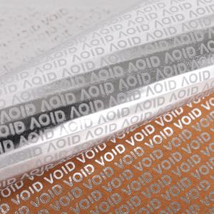 Étiquette de sécurité personnalisée inviolable, autocollant de garantie anti-effraction, étiquette de garantie inviolable 'VOID' si ouvert, impression OEM - Product Image 6