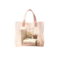 Sac fourre-tout imperméable en plastique avec poignée, sac de rangement pour fournitures pour animaux de compagnie