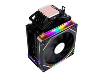 QiuzAim Universal CPU Air Cooler 4/6 Tour de caloduc avec ventilateur ARGB PWM de 120mm pour prises Intel LGA1851/1700/2011 & AMD AM4/AM5