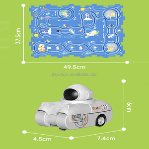 Circuit de Voiture DIY Éducatif pour Enfants, Puzzles en Plastique Montessori pour Enfants, Jouets de Circuit de Voiture pour Enfants - Product Image 4