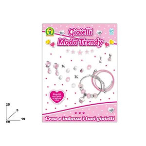 Kit de fabrication de bijoux tendance Gioielli Moda pour les plus de 3 ans : créez et portez vos propres bijoux - Product Image 1