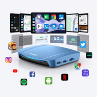 Adaptateur sans fil Carlinkit 8g 128G 512GB Tbox Ultra SM6350 5G Carplay Android 15.0 Car Play Android Auto Ai Box Dongle pour Apple