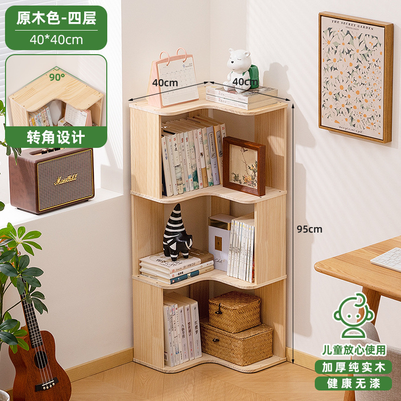 corner design-log color-four layers-thick solid wood