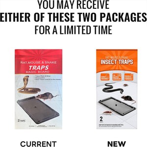 Tốt Nhất Bán 2Pcs Sticker-Laden Keo Bẫy Hiệu Quả Ngoài Trời Động vật gặm nhấm Killer Kiểm Soát Dịch hại Chuột Và Rắn Bẫy - Product Image 2