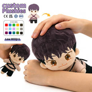 <span class=keywords><strong>Poupée</strong></span> en peluche Kpop Star coréenne personnalisée de 20 cm, créez votre propre adorable figurine d'idole anime en coton avec vêtements - Product Image 1