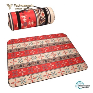 Outdoor Picnic <b>Mat</b> Rectangle Waterproof PVC Textile <b>Beach</b> All Seasons Camping <b>Mat</b> with Geometric Pattern for Picnic Use - Product Image 5