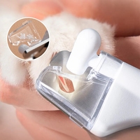 Ensemble de ciseaux coupe-ongles professionnels pour animaux de compagnie avec lumière LED coupe-ongles et coupe-ongles pour chien en acier inoxydable