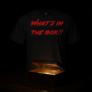 Maglietta promozionale What's In The Box, nera, unisex, per adulti, a maniche corte, girocollo - Product Image 3