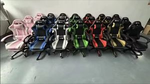 Ghế chơi game VANBOW chuyên nghiệp, tùy chỉnh, thoải mái, có thể ngả lưng, điều chỉnh độ cao lưng và ghế, sản xuất theo đơn đặt hàng (OEM). - Product Image 2