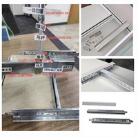 优质矿物纤维吊顶板 悬挂式天花板 易于清洁 环保型 商业空间用 600x600/ 600x1200mm