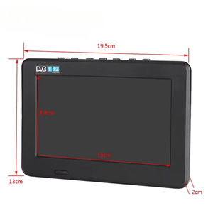 Portable <strong>TV</strong> 7 Inch Digital Analog DVB-T2 ATSC ISDB Small Televisions - Product Image 5