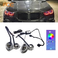 Módulo DRL RGBW de Instalación Plug and Play para BMW X5 G05 X6 G06 X5M F95 X6M F96 con Faros Láser
