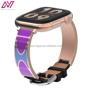 <span class=keywords><strong>Bracelet</strong></span> pour montre série 10, design pop art de luxe tendance 2025, en acier inoxydable respirant et confortable pour femmes - Product Image 5