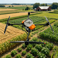 Drones agricoles neufs avec réservoir et système de pulvérisation double atomisation, accessoire caméra pour drones agricoles