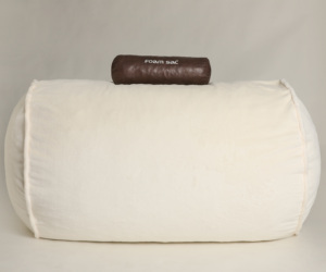 De cuero <span class=keywords><strong>Joe</strong></span> dormitorio relleno de espuma compresible gigante bolsa de frijol venta al por mayor sillón elástico gran puff - Product Image 4
