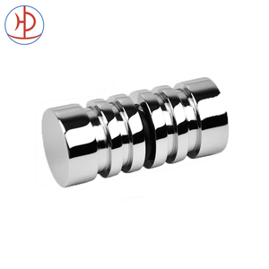 Shower <strong>Door</strong> Glass Polished Chrome Back-to-Back Stainless Steel Pull Shower Glass <strong>Door</strong> <strong>Knobs</strong> - Product Image 1