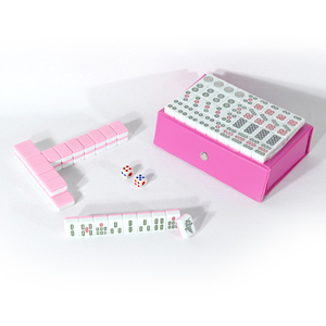 Fichas de Mahjong Modernas Personalizadas de Fábrica, 30 mm, 144 Piezas, Venta al por Mayor, Mini y Grandes, con Patrones Impresos Personalizados - Product Image 1