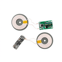 Module émetteur-récepteur de charge sans fil PCBA 50W 24V, bobine de chargeur de batterie IoT, épaisseur de cuivre personnalisée 1 oz