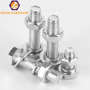 <strong>Bolt</strong> Manufacturer Custom Stainless Steel Nut and <strong>Bolt</strong> for Building Bent Carriage Hexagon <strong>Flange</strong> Square Head Furniture <strong>Bolts</strong> - Product Image 3