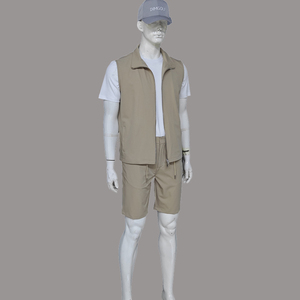 عالية الجودة شعار مخصص بلا أكمام الذكور العادية تناسب جيليه صدرية عكسها سترة بالجملة الرجال بوديدفير - Product Image 5