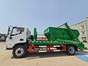 Foton Aumark 4x2 168HP 8cbm 8m3 Skip Loader Garbage Truck Hydraulic <b>Swing</b> Arm Waste Collection Truck with Removable Skip <b>Bin</b> - Product Image 2