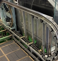 Chaîne de marche arrière pour escalier roulant 2467623 DEE2758680, 17 rouleaux, 22 fossettes