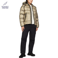 Veste matelassée légère personnalisée YuFan, style décontracté, veste d'extérieur pour homme, streetwear pour homme
