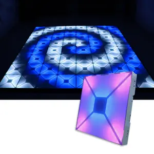 2022 nouveauté illumine la piste de danse led étanche/disco portable dj prix des lumières de la piste de danse