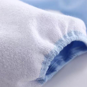 Algodão bebê três camadas de treinamento impermeável calças bordadas toalete xixi aprendizagem calça Cor sólida lavável reutilizável underwear - Product Image 3