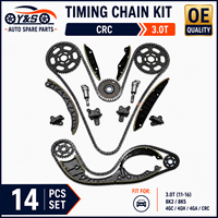 Nouvel ensemble de chaîne de distribution premium 14 pièces pour Audi A4 A5 A6 Q5 Q7 Touareg 3.0L V6 TDI CRC 2011-2016, remplacement OE
