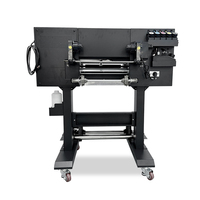 Imprimante UV DTF compacte 30 cm, commerciale, avec têtes XP600 TX800, imprimante UV rouleau à rouleau I3200 A3 pour film AB, idéale pour le textile