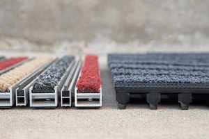 Système de tapis d'entrée professionnel de 22 mm d'épaisseur, antidérapant, pour fort <span class=keywords><strong>trafic</strong></span>, alternative aux grilles en aluminium - Product Image 5