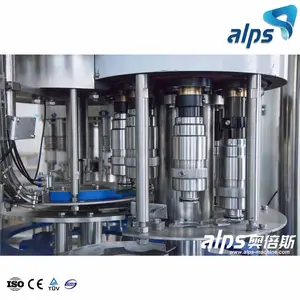 Full Automatic Carbonated Beverage Factory Production Line Cola Soda Energy Soft Drink Co2 Sparking Water Filling Making Machine