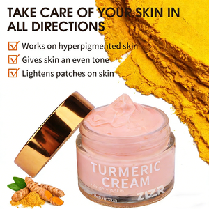 Crema Facial Natural de Vitamina C, Blanqueadora, Antiarrugas, Antiacné, Antimanchas, Hidratante, con Cúrcuma - Product Image 2