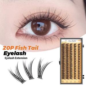 Pestañas Postizas Fox Eyelashes, Set de Pestañas Postizas en Racimo, Pelo Sintético Ultradensas, Paquete Mixto, Empaque Personalizado, Suaves y Cómodas - Product Image 2